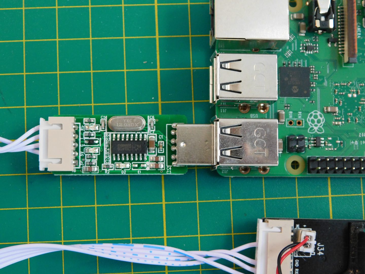 read binary data from serial port controller