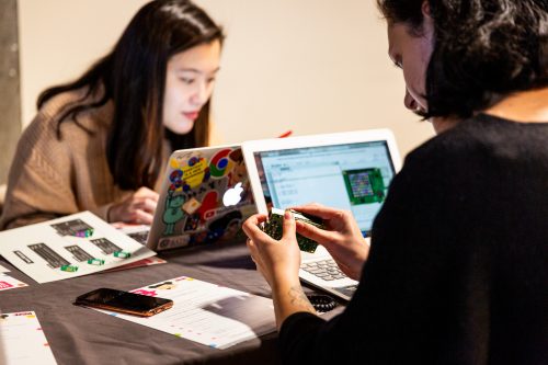 Women using Raspberry Pi and Trinket