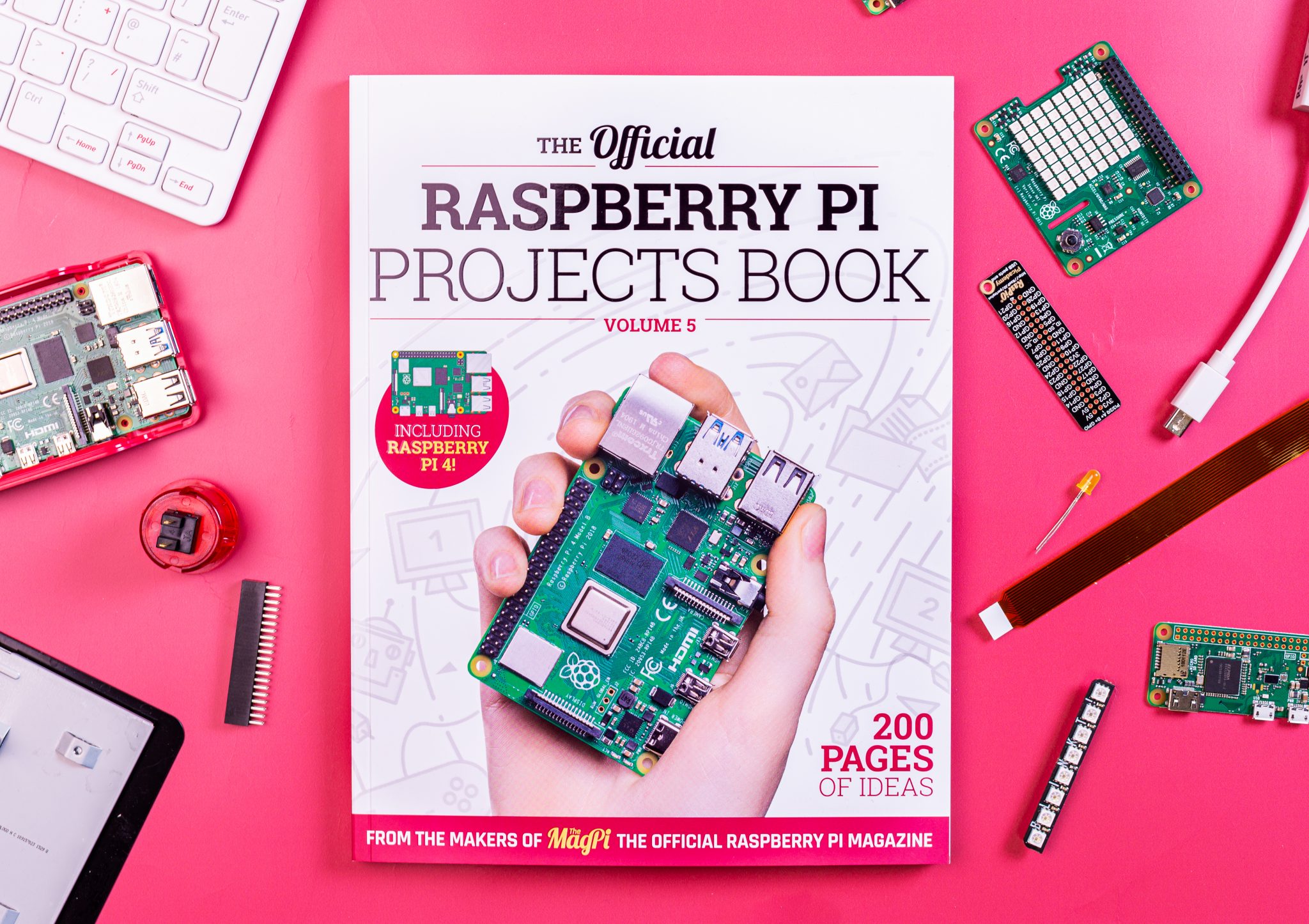 Verwonderend More new books from The MagPi and HackSpace magazines - Raspberry Pi RF-21