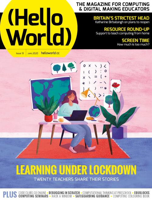 Hello World issue 13 front cover