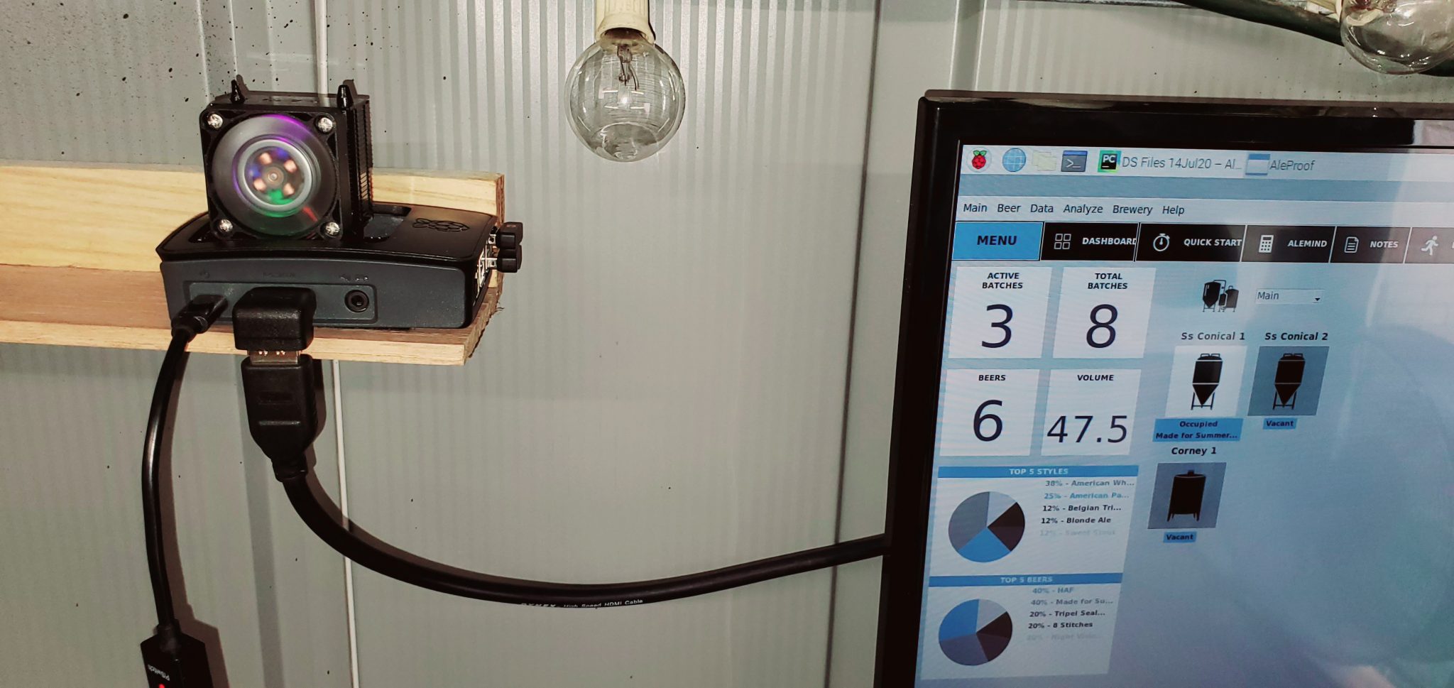 This Raspberry Pipowered setup improves home brewing Raspberry Pi