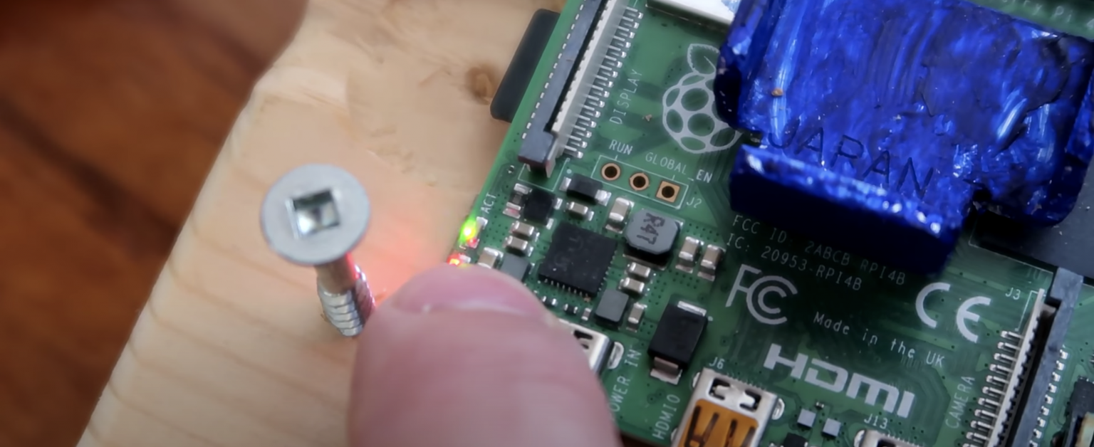 What the blink is my IP address? Raspberry Pi