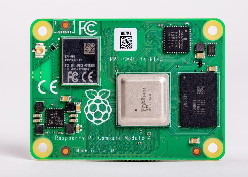 Raspberry Pi CM4 computer on module