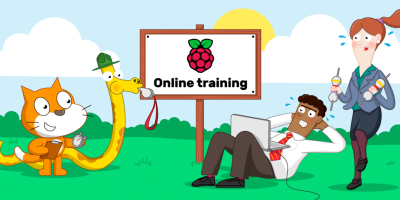 An illustration of a bootcamp for computing teachers