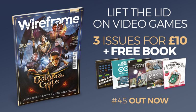 Latest issue of wireframe magazine with some of the free books on offer next to it