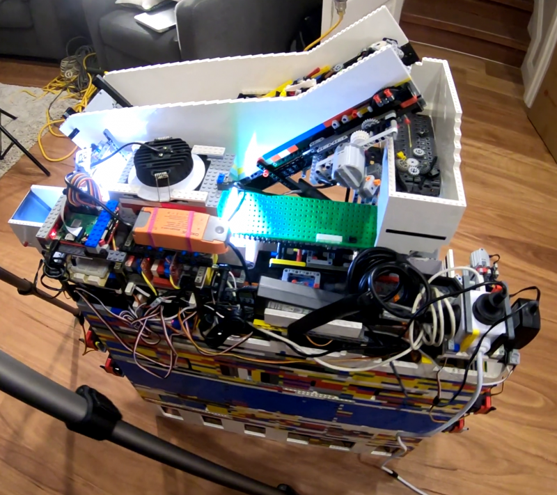 This AI controlled Lego sorting machine is what my childhood dreams were  made of