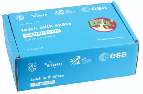 Astro Pi kit box.