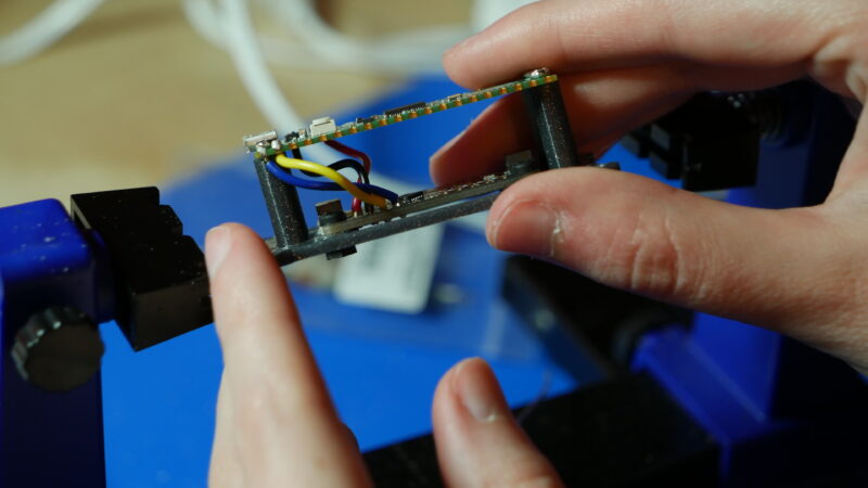 3D printed standoffs make assembly easy