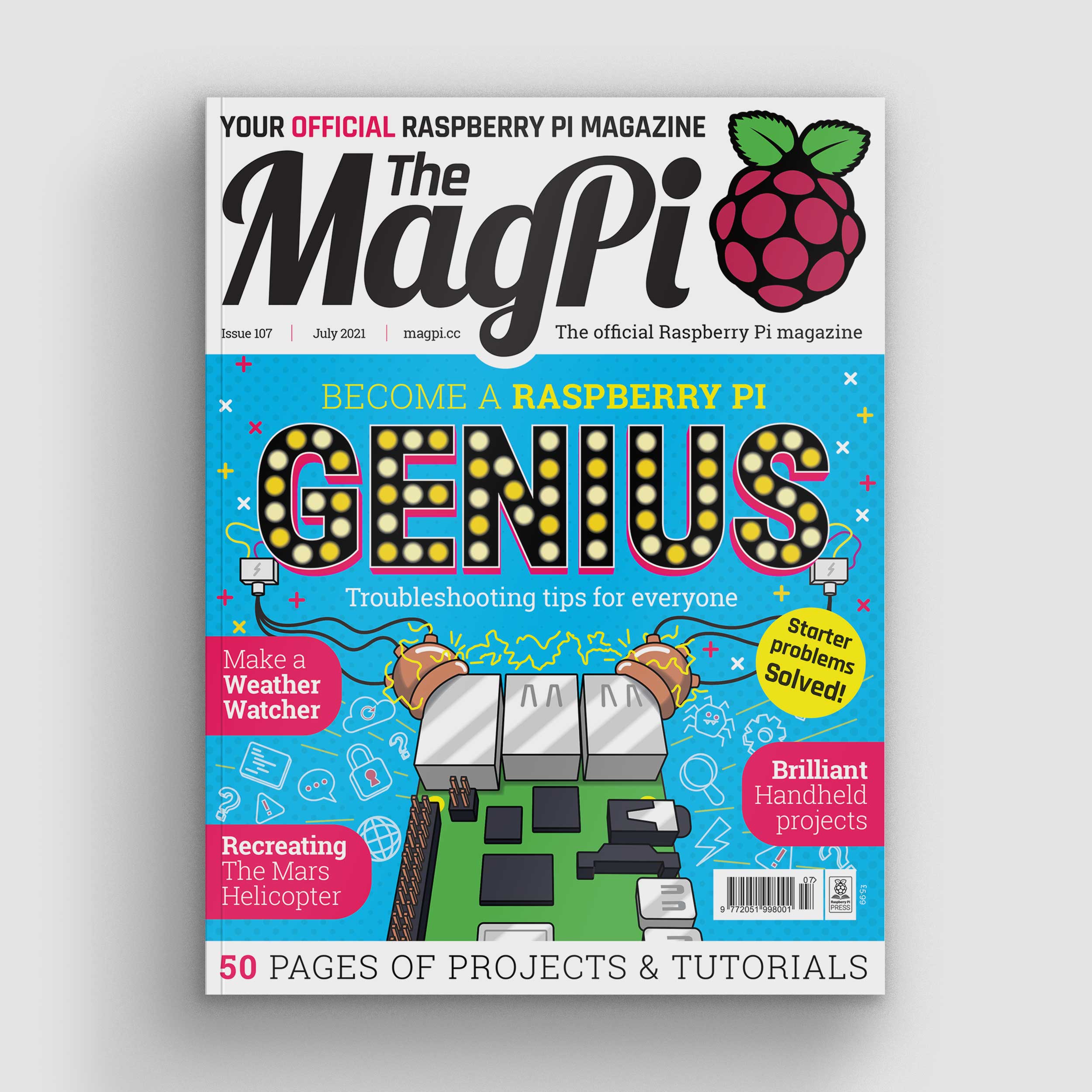 MagPi 107 cover