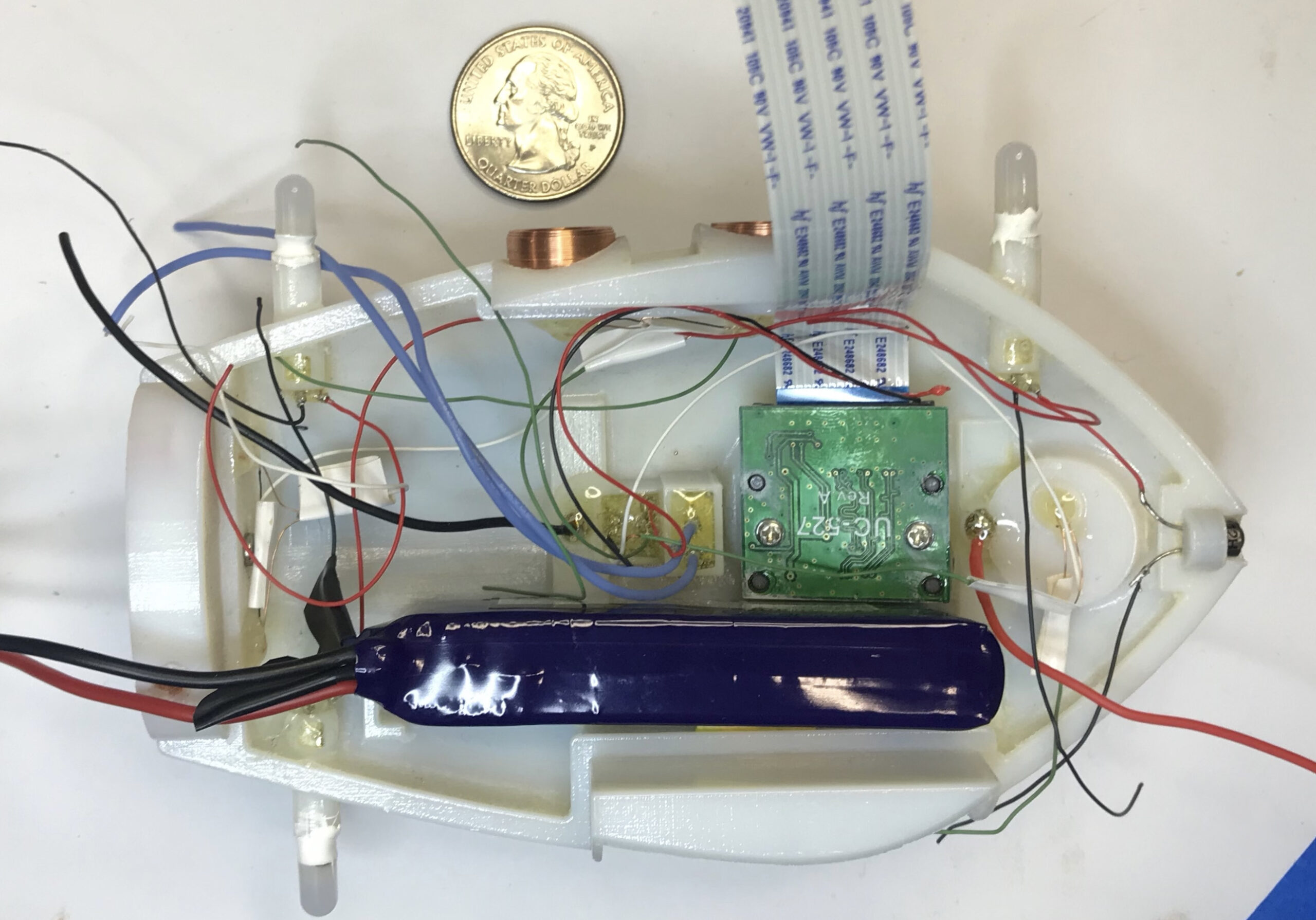 The Blueswarm team designed a PCB and wrote custom Python code for their subterranean Raspberry Pi experiments
