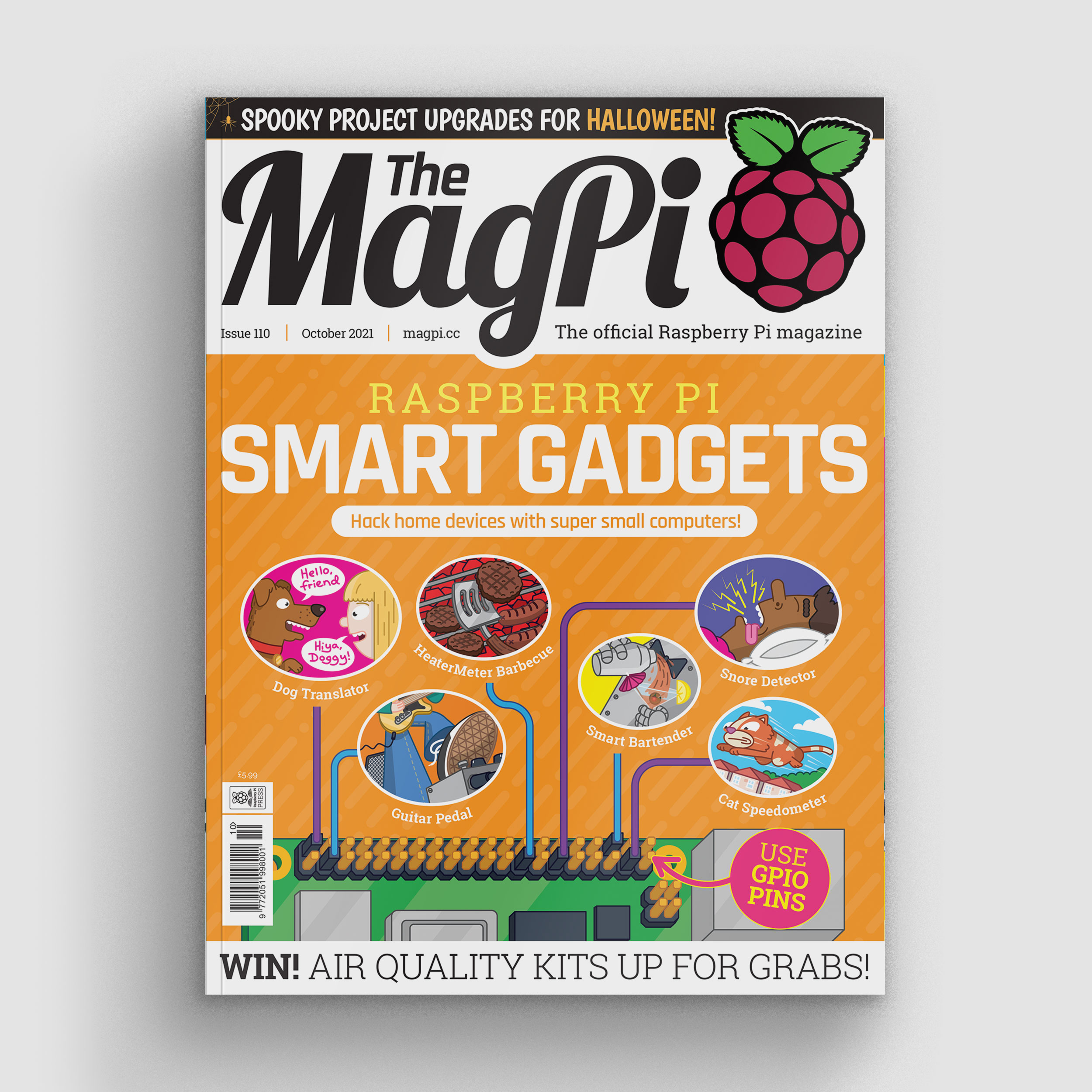 MagPi 110 Halloween cover