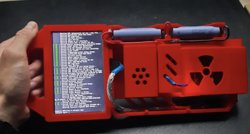 מכונת סייבר של hackspace