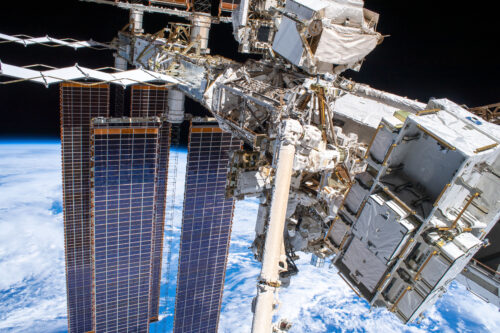 The International Space Station.