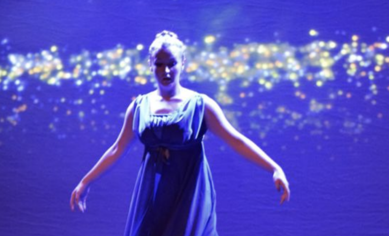 A dancer in a data-driven ballet.