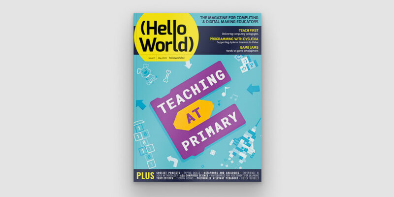 Cover of Hello World issue 21.