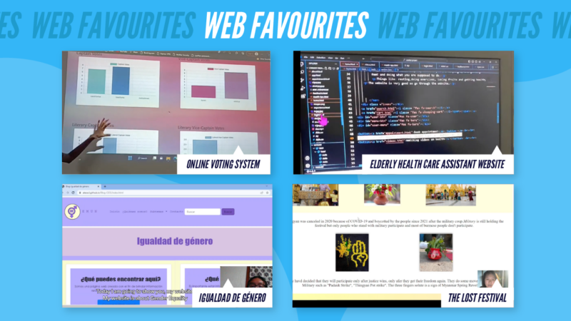 Coolest Projects 2023 web favourites.