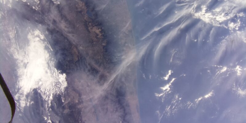 Photo taken by a Mission Space Lab experiment from the International Space Station of the Earth surface.