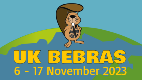 UK Bebras 2023 logo.