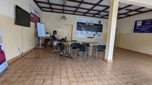A CoderDojo venue in Burundi, run by KIT Hub.