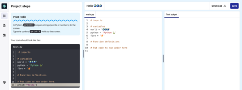 A screenshot of the new Code Editor.