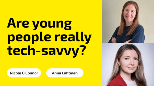 Thumbnail titled 'Are young people really tech-savvy?'