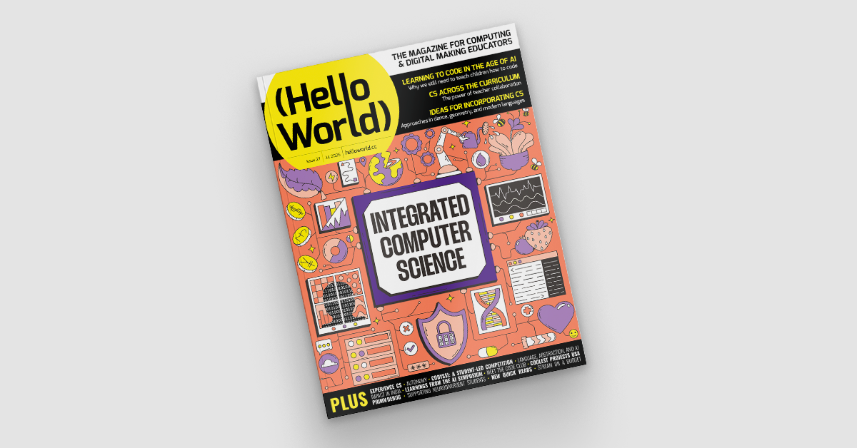 Hello World Issue 27 front cover