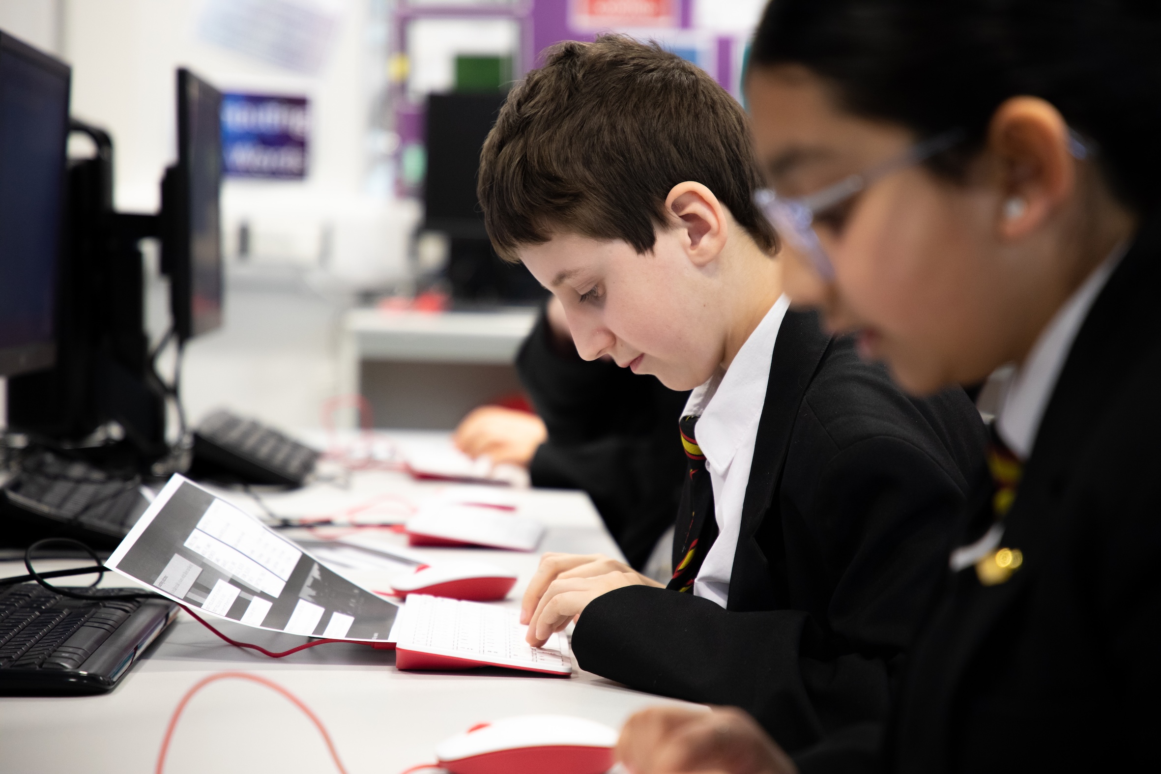 Students in the classroom