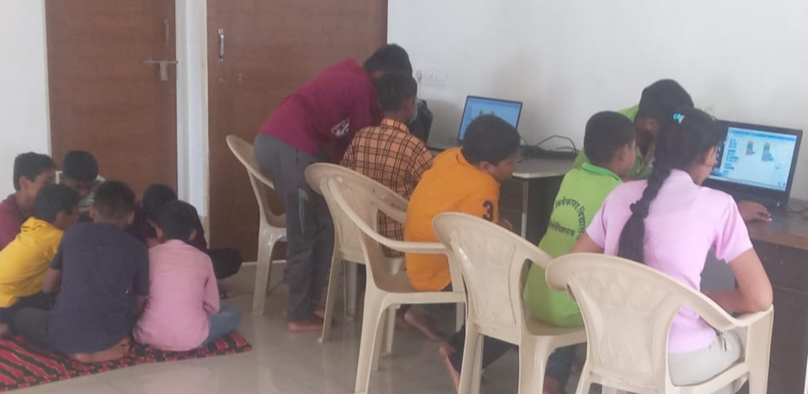 Bidkar foundation young learners in the classroom