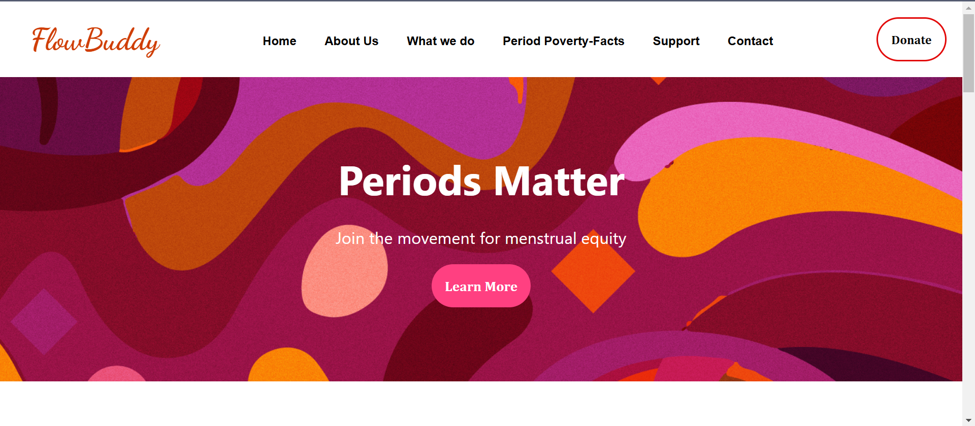 Flow Body website screenshot