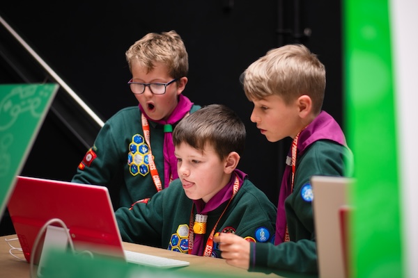 Scouts at Coolest Projects UK