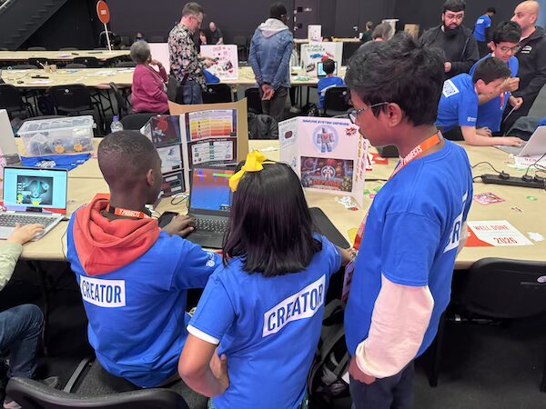 Chinemerem'S Immune System Defence game at Coolest Projects UK