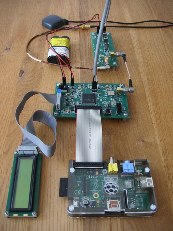Homemade GPS receiver Raspberry Pi