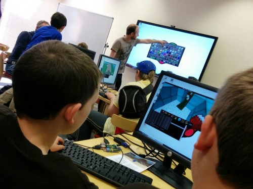 Craig Richardson Minecraft workshop