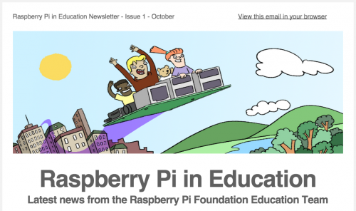 Our inaugural issue of the newsletter