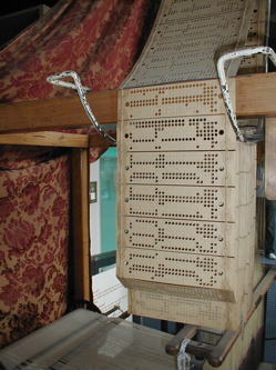 Jacquard loom and cards