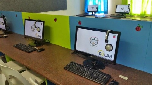 Computers in the new lab