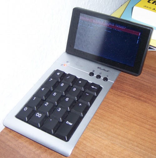 Keypad client, so someone with the right pin can turn the system on or off on leaving the house.