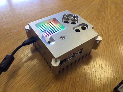 The Astro Pi flight case. 