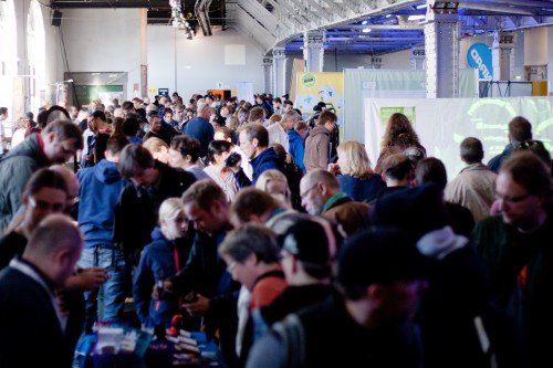 Crowd at Maker Faire Berlin 2015