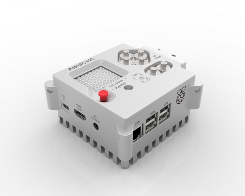 Astro Pi in laser-etched flight case