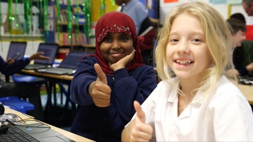 Children at a Code Club