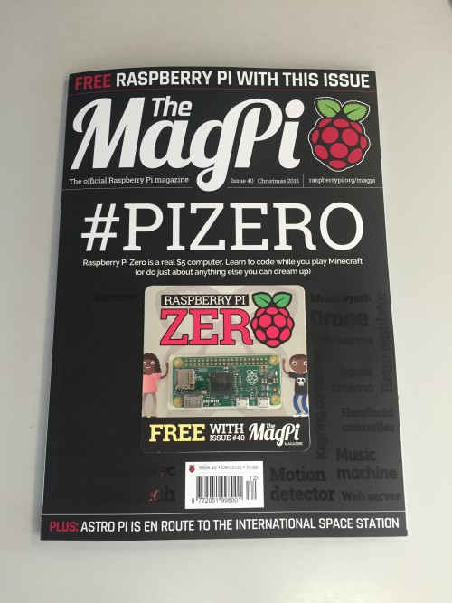 MagPi issue 40 in all its glory