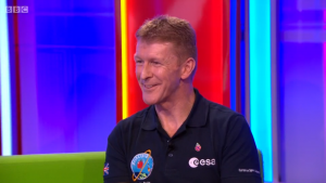 British ESA astronaut Tim Peake