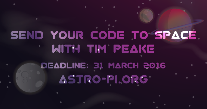 Send your code to space