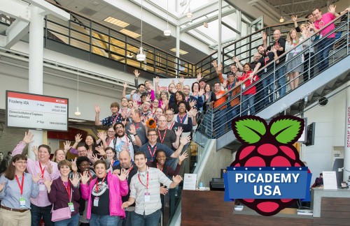 The first Picademy USA Cohort! © Douglas Fairbairn Photography / Courtesy of the Computer History Museum