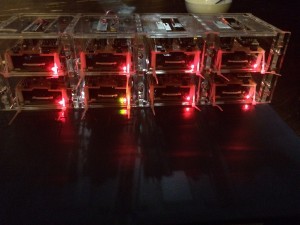 The Pi rack operational and waiting for your HTTP requests