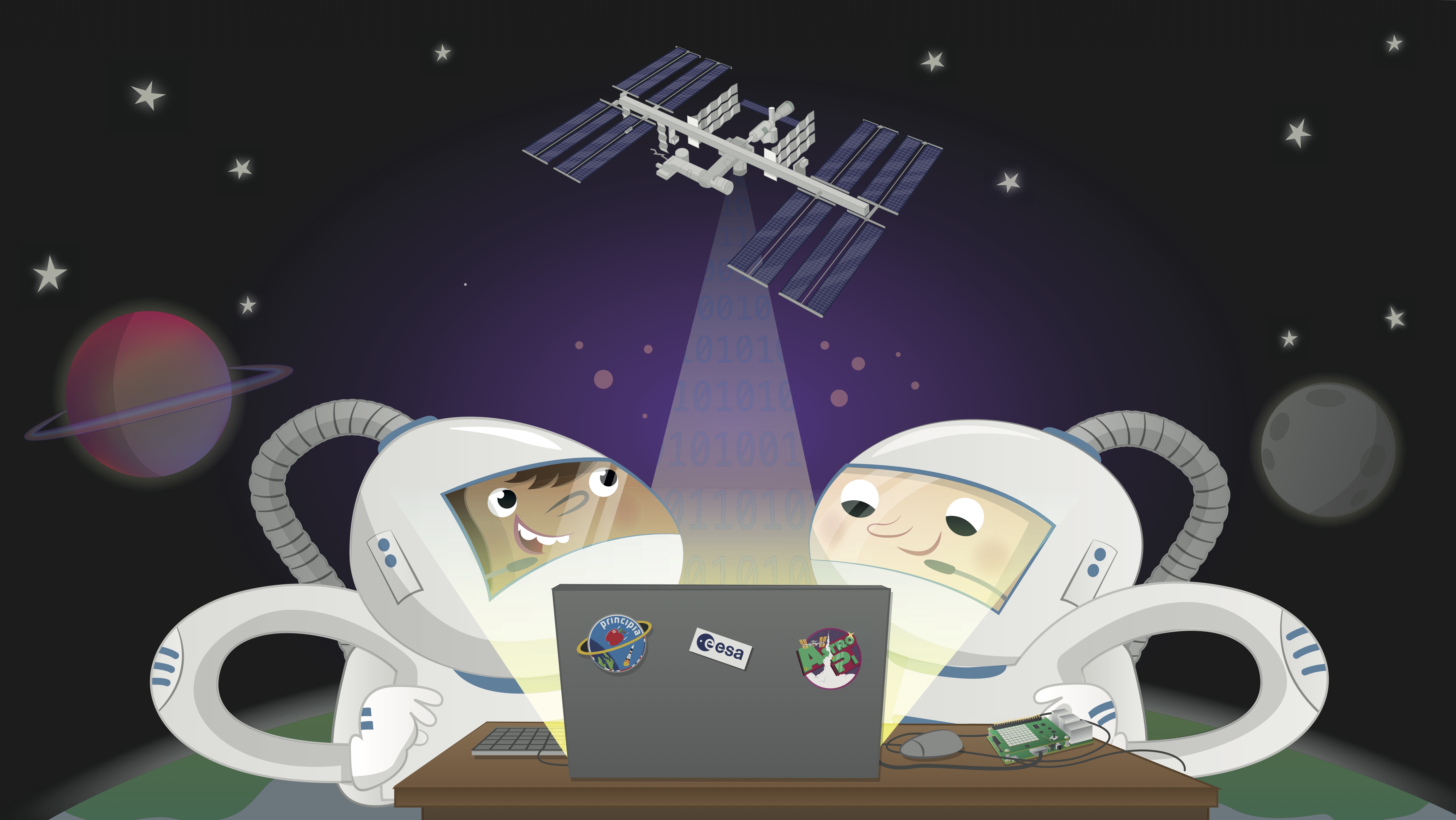 your code in space