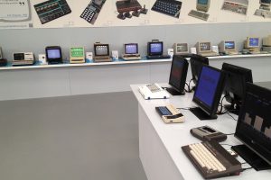 A tiny part of the Centre for Computing History's collection on display