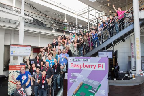 Our superhero Raspberry Pi Certified Educators! © Douglas Fairbairn Photography / Courtesy of the Computer History Museum