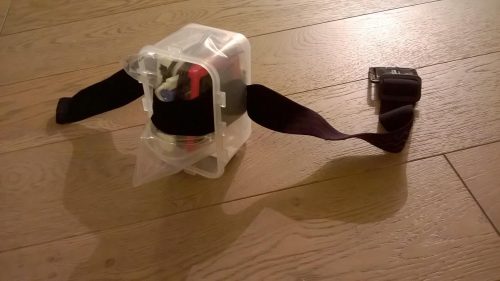 Raspberry Kiss in sweat-proof housing for marathon